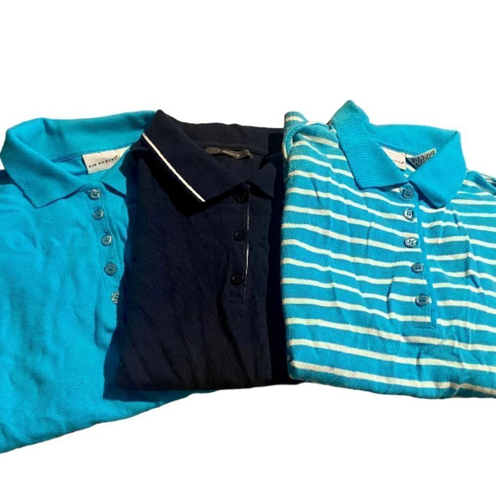 Kim Rogers  size small lot of 3 Women’s size S shirt sleeved collared shirts